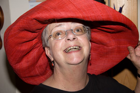 Prudence and the hat!